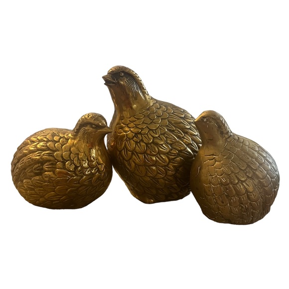 Other Vintage Mid 2th Century Brass Quails Poshmark